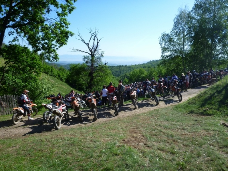 Warten auf den Start