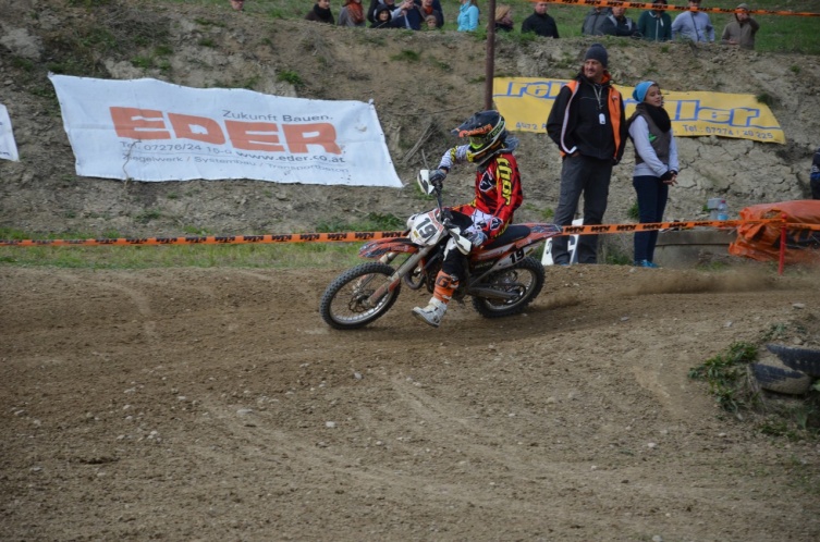 Lukas Prammer auf der KTM 85 SX zum Jugendmeistertitel 2013