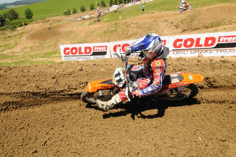 Rene Hofer war der stärkste rot-weiß-rote Rookie in Mehrnbach - Rang 7 (!) in der ADAC Junior Cup Tageswertung (Foto: Heti/supercross.at)