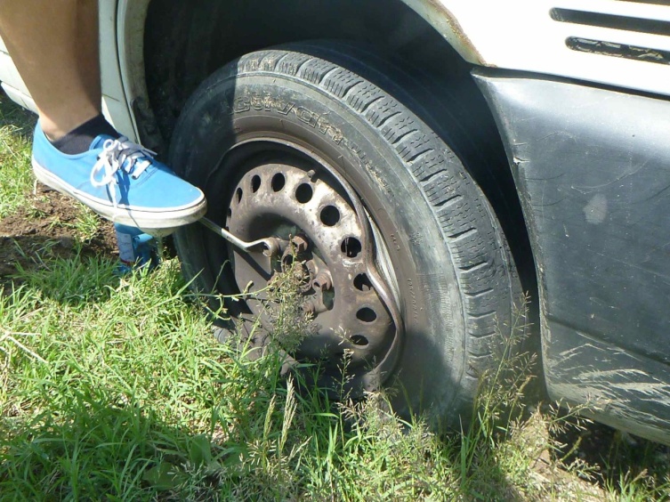 Tückische Schlaglöcher in Bulgarien