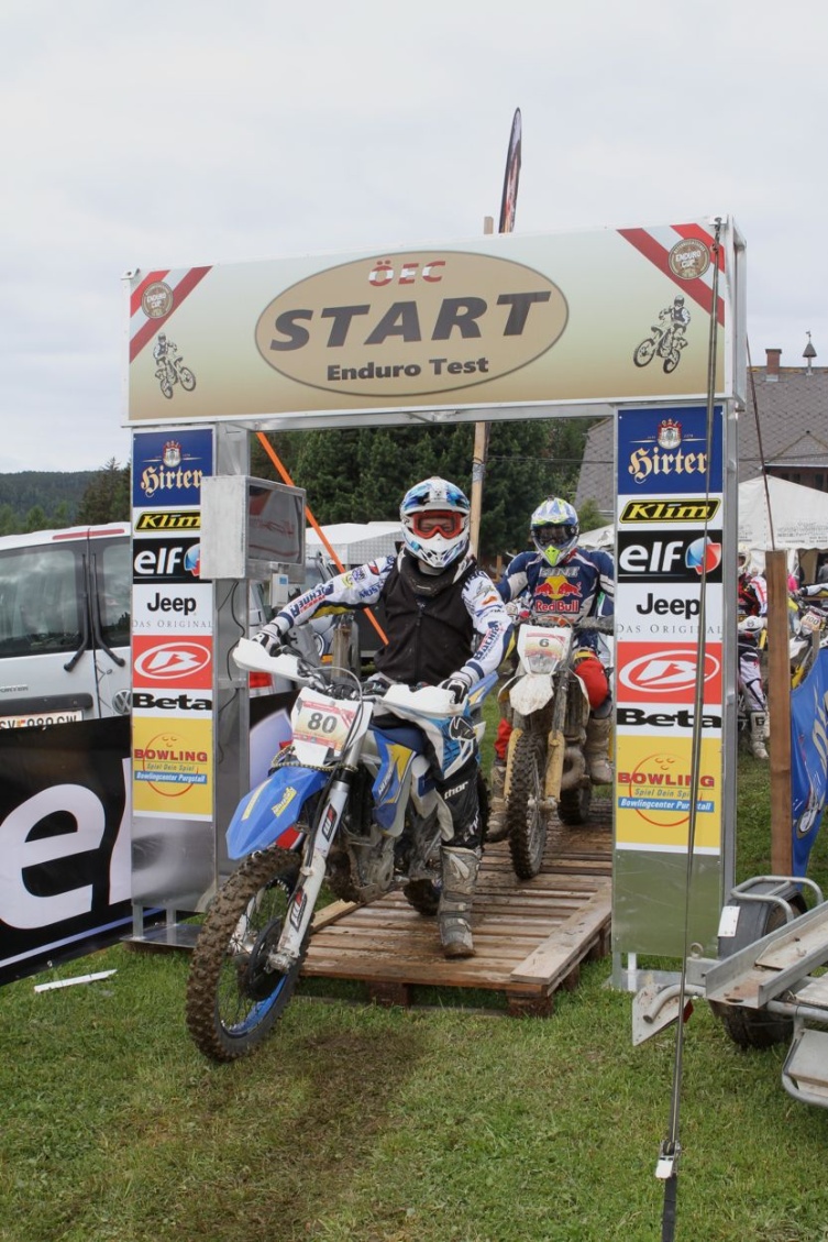 Start in die Sonderprüfung