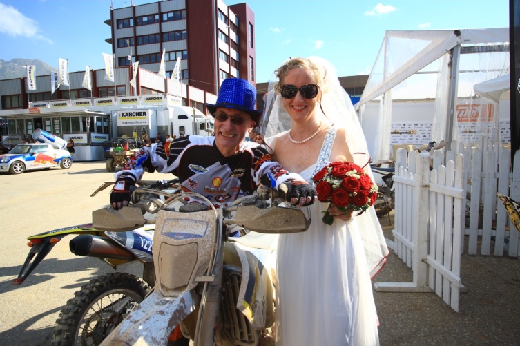 Eine echte Hochzeit am Berg