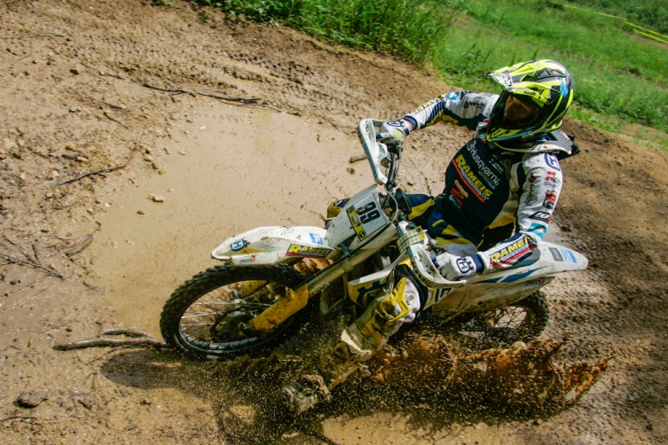 Rameis-Racing-Teamrookie Lukas Blamauer gewann auch in Lunz die Klasse bis 85ccm. Der Husqvarna-Nachwuchsfahrer aus Opponitz konnte vor wenigen Wochen beim Wild Child Race in Griffen sogar gewinnen. (Foto: www.sportpixel.eu)