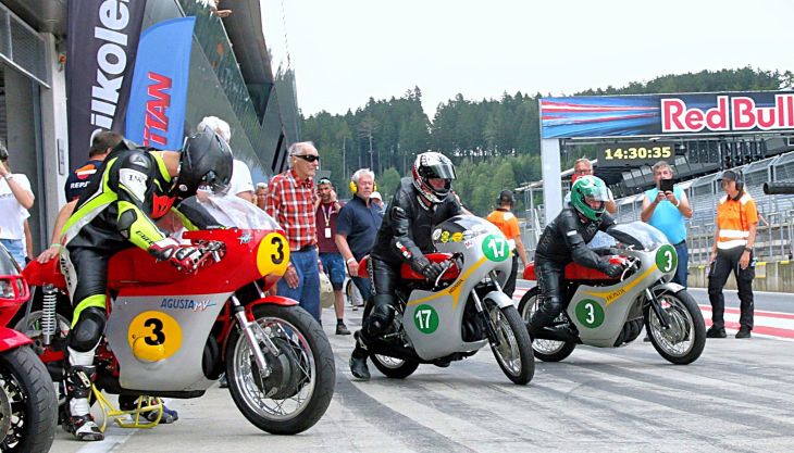 Zeitreise durch 100 Jahre Motorradsportgeschichte am Red Bull Ring in Spielberg!