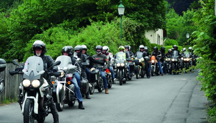 29. Internationales Moto Guzzi Treffen in Kirchberg am Wechsel (NÖ).