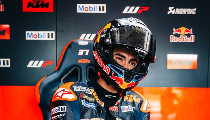 Acosta fährt die fünftschnellste Runde beim MotoGP™-Test in Valencia