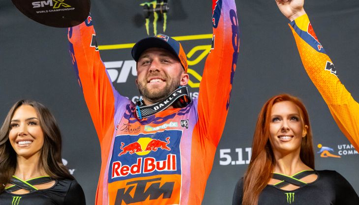 Eli Tomac fährt in Anaheim zum Supercross-Sieg