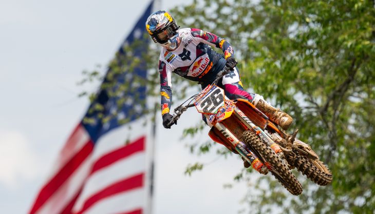 Jorge Prado holt sich bei AMA Motocross Buchanan einen Podiumsplatz