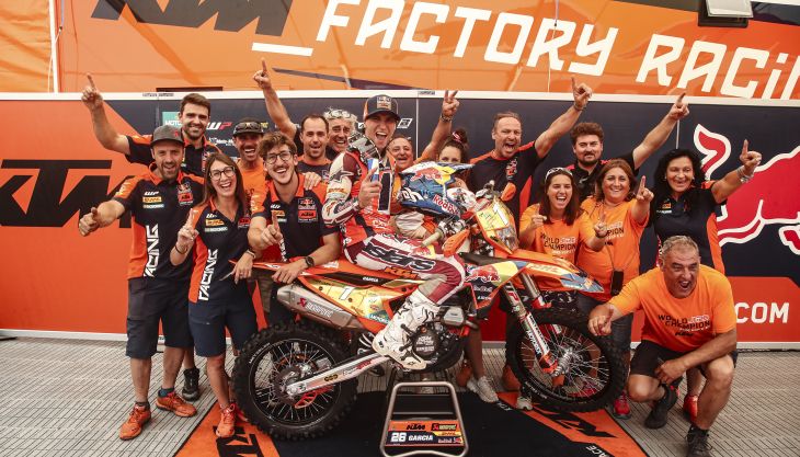 Josep Garcia wurde 2026 Weltmeister in der EnduroGP und Enduro1