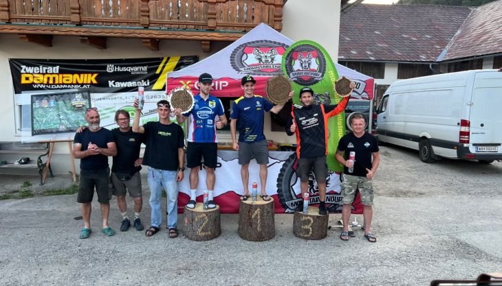 Manuel Preuhs überzeugte beim Hard Enduro Rennen des Mountain Enduro Weekends mit Dominanz im Prolog und Konstanz im Rennen - mit 1 Runde Vorsprung!