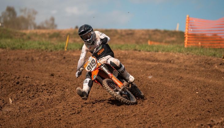 ÖM-Start von Maximilian Ernecker in der großen Meisterschaftsklasse: MSC Imbach Pilot wurde in Kirchschlag Tages 3.ter in der MX OPEN ÖM