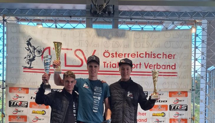 Erfolgreicher Saisonabschluss in Kössen: Vize-Staatsmeister in der Königsklasse und Jugend-Staatsmeister – das Racing Team Roseneder blickt auf eine herausragende Trial-Saison zurück.