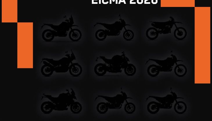 Im Vorfeld der diesjährigen EICMA in Mailand präsentiert KTM erstmals die gesamte Bandbreite seiner kommenden Modellpalette aus den Segmenten Adventure, Naked und Offroad.
