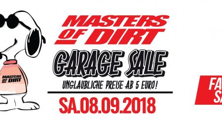 Masters of Dirt Garage Sale