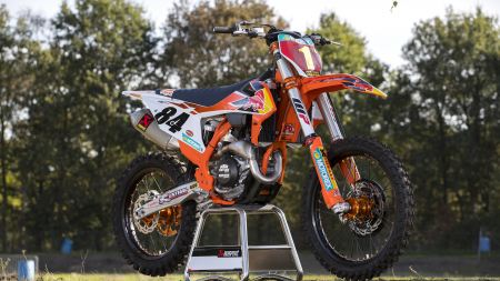KTM präsentiert KTM 450SX-F Herlings Replica