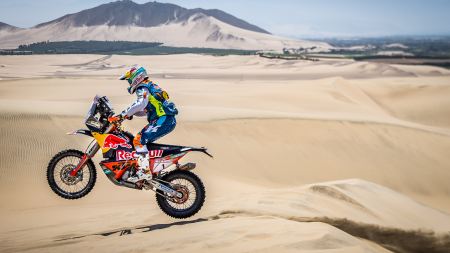 Matthias Walkner 2. Platz bei der 2018 Desafio Inca Rallye