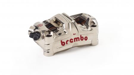 Der erste aus dem Vollen gefräste Monoblock-Bremssattel von Brembo – nun auch für den Straßeneinsatz verfügbar.