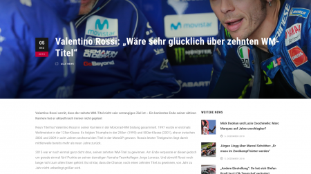 ServusTV mit Rossi Interview
