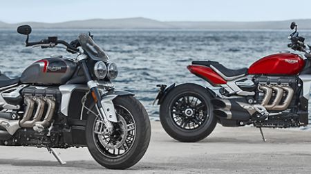 Bei der brandneuen Rocket 3 macht der britische Traditionshersteller TRIUMPH keine Kompromisse