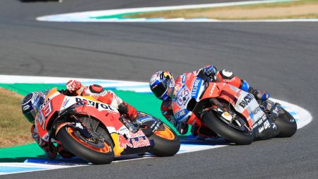 Drei Wochenenden, drei Rennen – Marc Márquez kann dennoch entspannt dem dichten Programm entgegenblicken, startet der Spanier in Motegi ja bereits als achtfacher Weltmeister.
