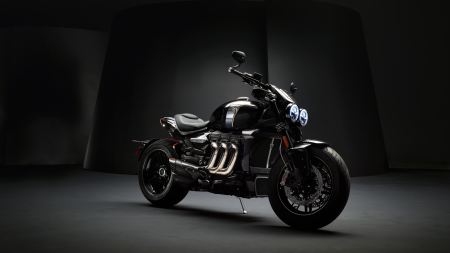 Stark, stärker, Rocket 3 TFC: TRIUMPH präsentiert neues Power-Motorrad in limitierter Auflage.