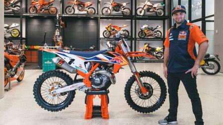 Die neu KTM 450 SX-F FACTORY EDITION