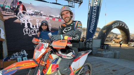 Manuel Lettenbichler von Red Bull KTM Factory Racing hat den dritten Platz beim King of Motos 2020 in Johnson Valley, CA, belegt - beim ersten Lauf der AMA Extreme Off-Road West Series 2020.