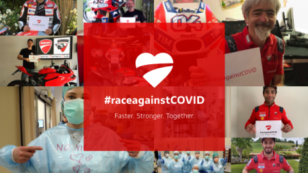 #raceagainstCOVID
