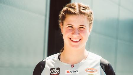 Elena Kapsamer - eine flotte junge Nachwuchsfahrerin 