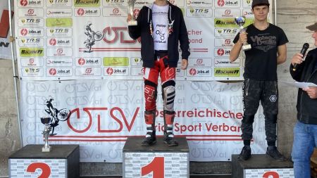 Philipp Schmidt gewinnt den 4ten Trial Staatsmeisterschaftslauf