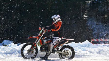 Motorradfahren im Winter