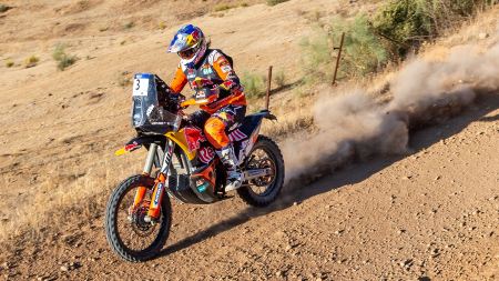 Toby Price fünftschnellster auf der zweiten Etappe der Andalusien Rallye