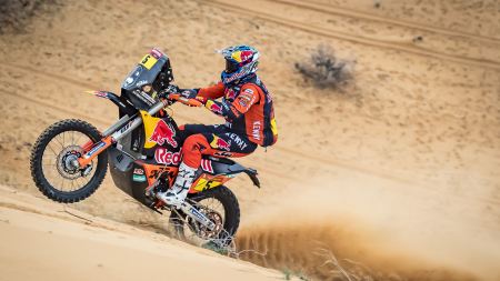 Positive Etappe für KTM nach dem Ruhetag.