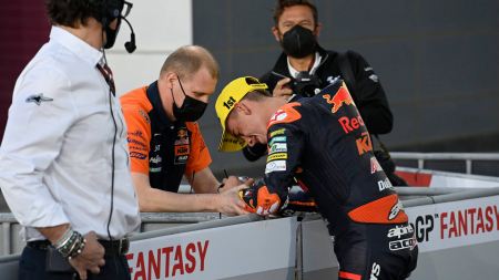 Der junge Pedro Acosta holt sich in Portugal auf KTM einen sensationellen Sieg