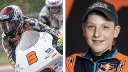 Wetter und Sturzbedingte Rennabbrüche prägen das Austrian Junior Cup Wochenende am Wachau Ring in NÖ, dazu setzt im Regen Schruf Motorrad NÖ mit Luca Göttlicher (DE) verdient neue Maßstäbe in der Rangordnung.