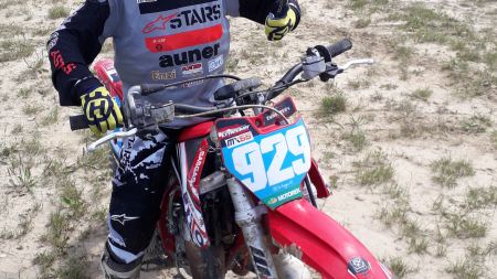 Moritz Ernecker ist neuer Motocross-Jugendstaatsmeister 2021