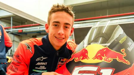Pedro Acosta war heute zum ersten Mal auf der Moto2 unterwegs - sehr vielversprechend!