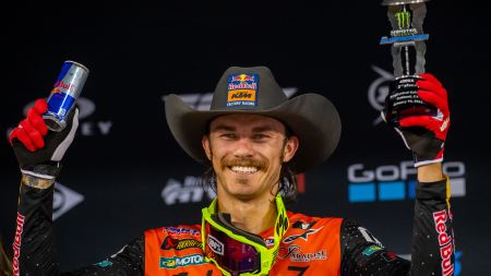 AMA Supercross/Red Bull KTM: Aaron Plessinger holt zweiten Platz in Oakland