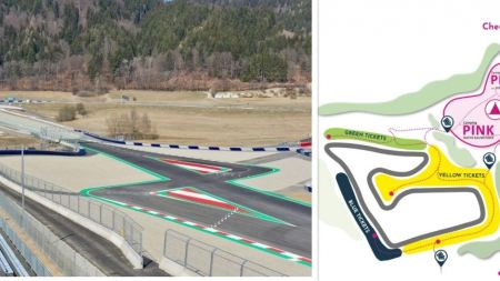 Der Red Bull Ring wartet mit einer neuen Schikane auf - Camping PINK mit einem noch kundenfreundlicheren Angebot und Homepage.