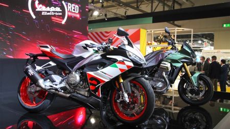 Aprilia präsentiert die brandneue RS 660 Extrema auf der EICMA. 