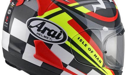 Arai präsentiert Isle of Man Helm