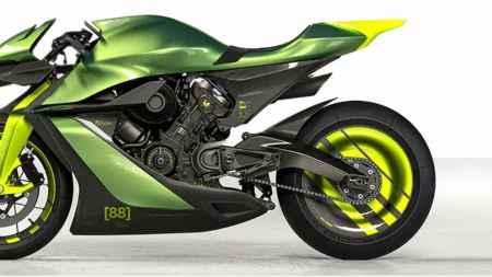 Die streng limitierte AMB 001 Pro ist die jüngste Design-Kooperation zwischen den beiden Marken, die das legendäre Design von Aston Martin mit der hochmodernen Motorradtechnik von Brough Superior verbindet.  