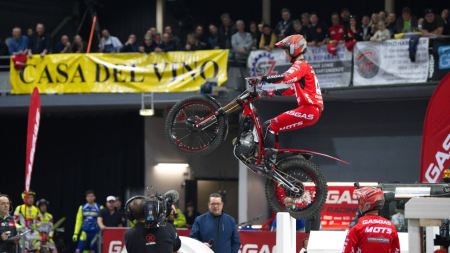 Saison Auftakt für Marco Mempör beim X-Trial Indoor WM Lauf in Wr. Neustadt, Arena Nova am 11.03.2023.