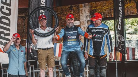 Mirco Bettini schwört auf Bridgestone - und das mit gutem Grund: Sieger im Jahr 2022 und dieses Jahr Platz 2 beim Gibraltar Race sprechen für sich.