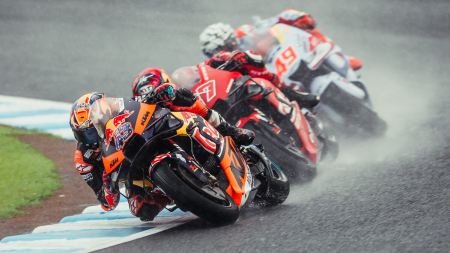 Ein heftiger Wetterumschwung im Mobility Resort Motegi bedeutete einen verkürzten Grand Prix von Japan, und Jack Miller schaffte es, die regenreichen Bedingungen zu bewältigen und den sechsten Platz im Endklassement zu belegen.