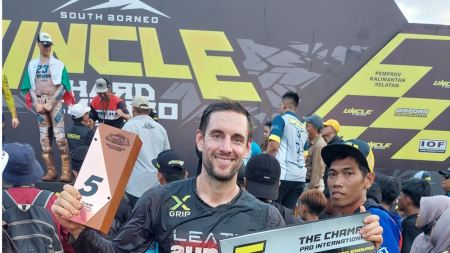 Dieter Rudolf behauptet sich in der Weltelite für das Austria X-GRIP Racing Team beim Uncle Hard Enduro in Indonesien, auf der Insel Borneo mit dem 5. Platz in der Gesamtwertung. (Text: AT/EN)