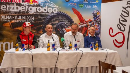 Red Bull Erzbergrodeo Pressekonferenz: viele Neuigkeiten zum Motorrad-Offroadsport Event der Superlative 