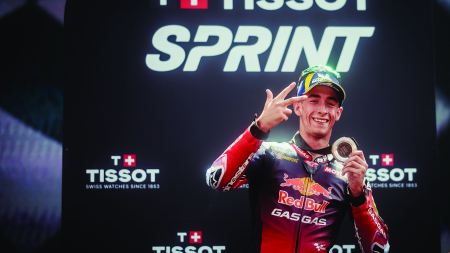 Acosta fuhr in seiner ersten MotoGP-Quali in Barcelona die fünftschnellste Runde und erkämpfte sich dann sein drittes Sprint-Podiumsergebnis in 2024.