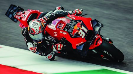 Weniger als vierundzwanzig Stunden nach dem Großen Preis von Italien schlug das Wetter in Mugello dramatisch um, und anhaltende Regenschauer dämpften das Testprogramm von Red Bull GASGAS Tech3.