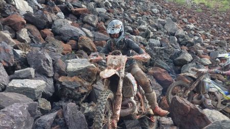 Der 16-jährige Raphael hat beim diesjährigen Erzbergrodeo eine bemerkenswerte Leistung gezeigt - sein erstes Mal am Erzberg übrigens!
